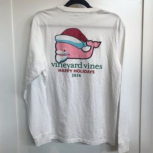 Vineyard Vines 2016 Happy Holidays White T-Shirt